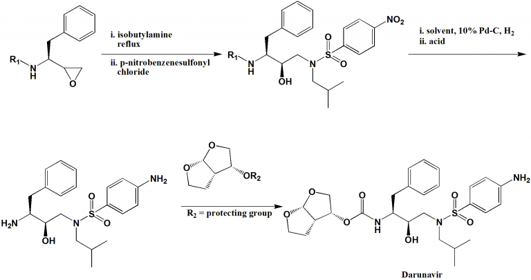 Darunavir Synthesis Sar Mcq Structure Chemical Properties And