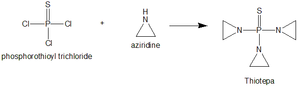 THIOTEPA Synthesis, SAR, MCQ and Chemical Structure