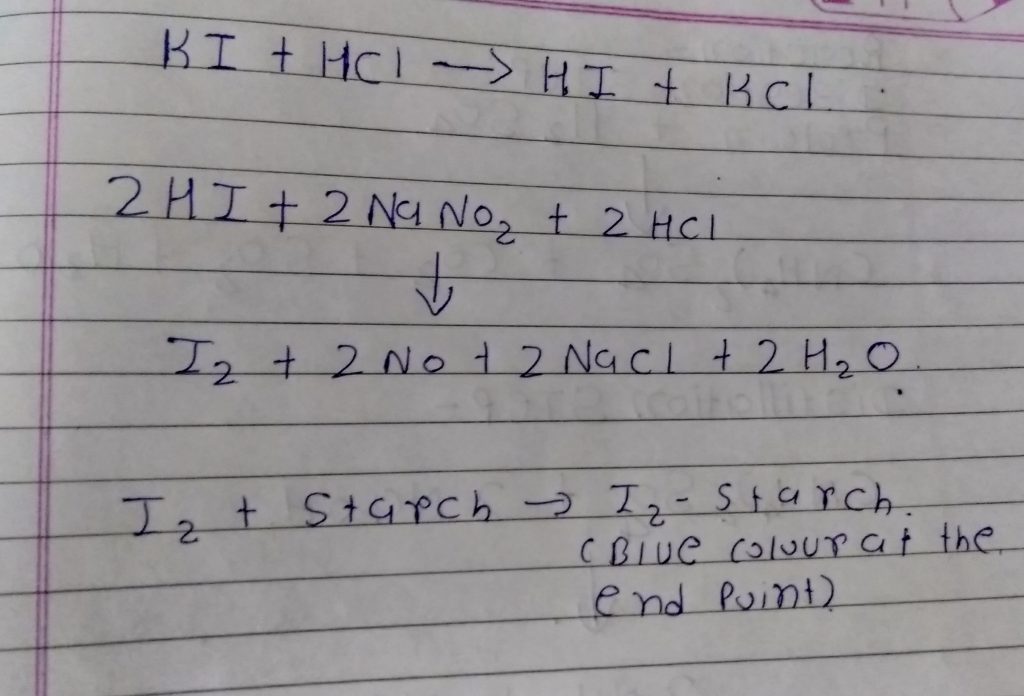 Diazotization Titration Principle, Reaction, Mechanism, Procedure and