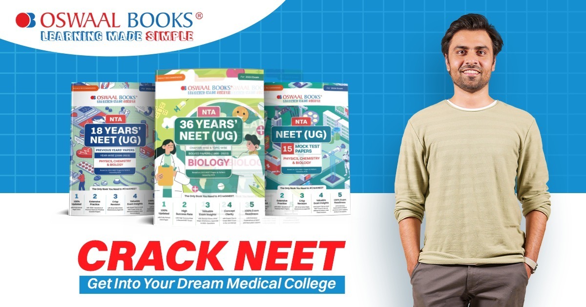 NEET Exam 2024, NEET Previous Year Question Papers for 2024, NEET Mock Test Sample Papers, NEET Books.