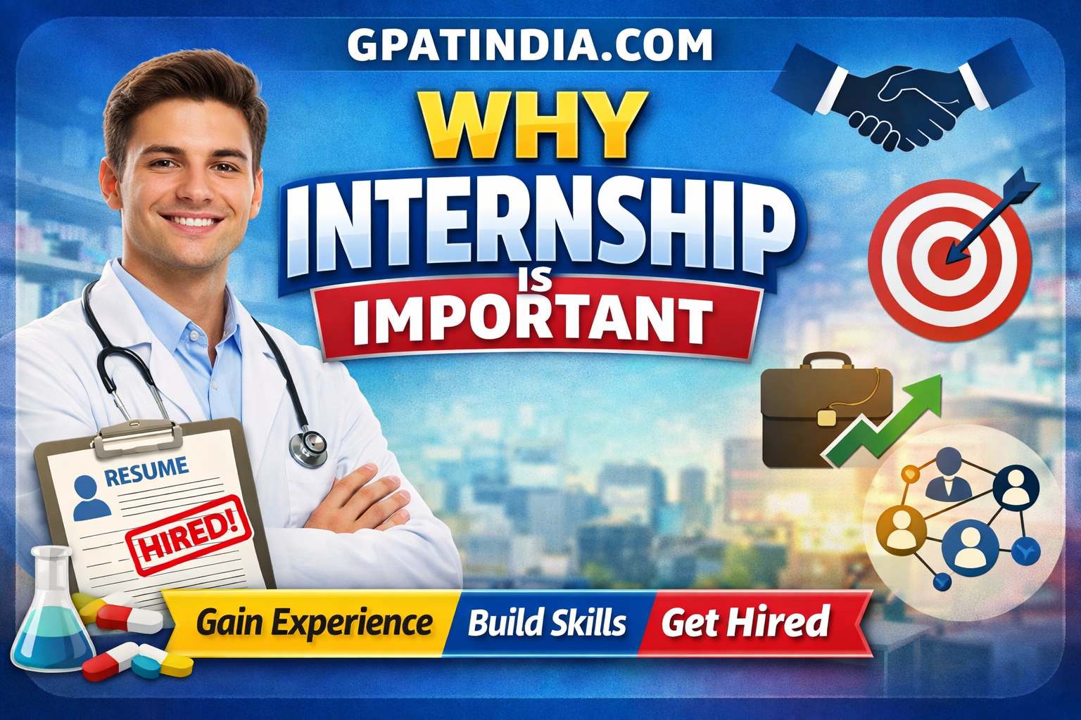 internship benefits for students, job ready skills, professional skills, internship blog