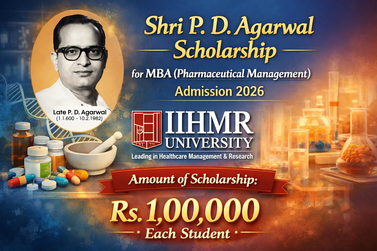 Pharma MBA Scholarship