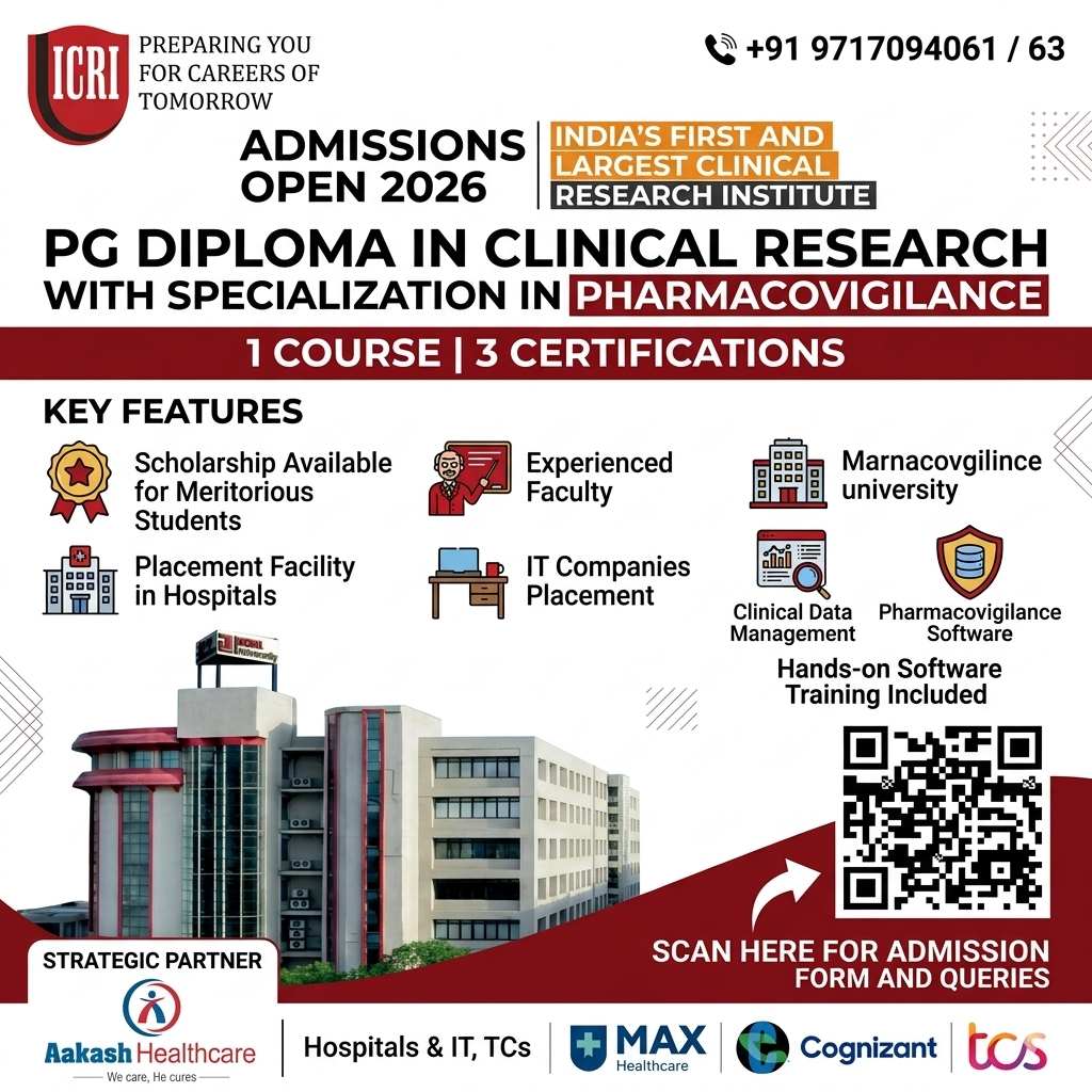 Pharmacovigilance PG Diploma