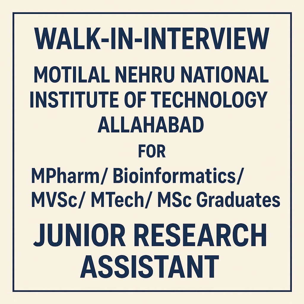 Department of Biotechnology, Motilal Nehru National Institute of Technology