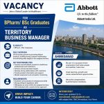 Vacancy for BPharm/ BSc Graduates as Territory Business Manager at Abbott India ltd, Ahmedabad