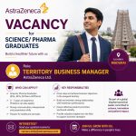 Vacancy for Science/ Pharma Graduates as Territory Business Manager at AstraZeneca ltd, Madurai