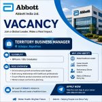 Vacancy for BPharm/ BSc Graduates as Territory Business Manager at Abbott India ltd, Udaipur