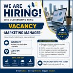 Vacancy for BPharm/ BSc with MBA Graduates as Marketing Manager, Thane